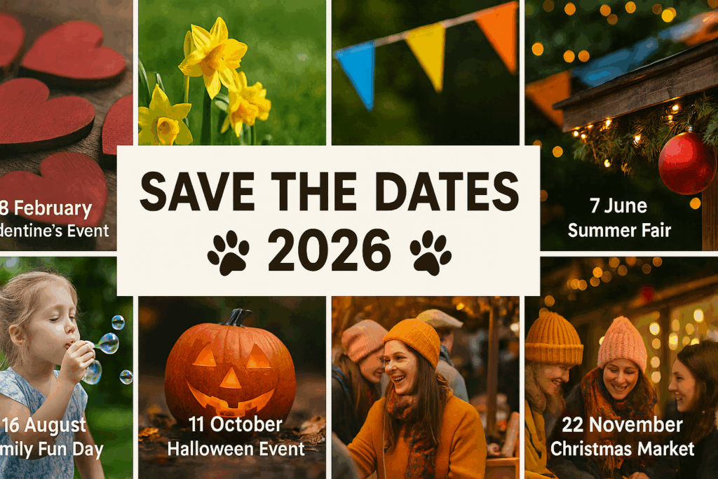 Save the Dates – Our 2026 Events Calendar!